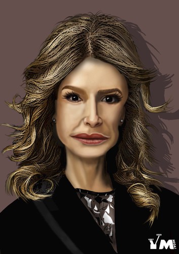 Cartoon: Closer (medium) by Vlado Mach tagged seria,detective,woman