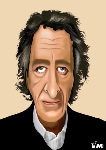 Cartoon: Geoffrey Rush (medium) by Vlado Mach tagged actor,rush,movie