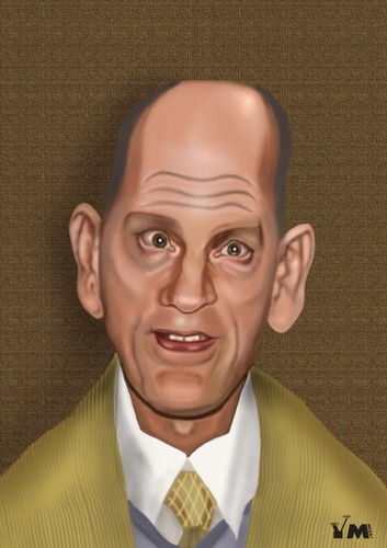 Cartoon: John Malkovich (medium) by Vlado Mach tagged john,malkovich,movie,actor