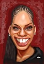 Cartoon: Alicia Keys (small) by Vlado Mach tagged alicia,keys,singer