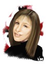 Cartoon: Barbra Streissand (small) by Vlado Mach tagged singer,famous,barbra,streissand