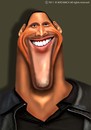 Cartoon: Dwayne Johnson (small) by Vlado Mach tagged dwayne,johnson,movie,action