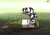 Cartoon: Khameleon (small) by Vlado Mach tagged black,and,white,ist,gute,snaps