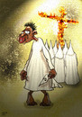 Cartoon: Ku-klux-klan (small) by Vlado Mach tagged racism klan