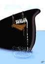 Cartoon: SOS (small) by Vlado Mach tagged sea ship sos