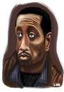 Cartoon: Wesley Snipes (small) by Vlado Mach tagged wesley,snipes,actor,movie