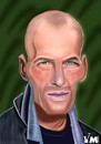 Cartoon: Zinedin Zidane (small) by Vlado Mach tagged soccer player famous best zidane