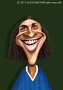 Cartoon: Zlatan Ibrahimovich (small) by Vlado Mach tagged zlatan,ibrahimovich,milan,football