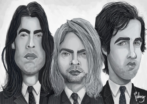Cartoon: Nirvana (medium) by Palmas tagged nirvana