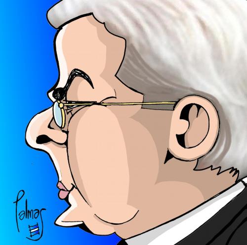 Cartoon: STEINMEIER (medium) by Palmas tagged steinmeier