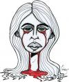 Cartoon: Cara de mujer (small) by Palmas tagged ilustracion