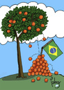 Cartoon: El Naranjo (small) by Palmas tagged sudafrica,2010