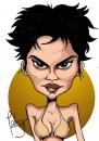 Cartoon: Halle Berry (small) by Palmas tagged actriz