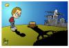 Cartoon: La sombra (small) by Palmas tagged ecologicos