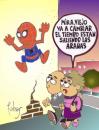 Cartoon: Spiderman (small) by Palmas tagged superheroes