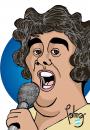 Cartoon: Susan Boyle (small) by Palmas tagged cantante