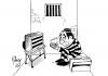 Cartoon: TV (small) by Palmas tagged presos