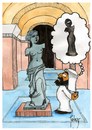 Cartoon: Venus de Milo (small) by Palmas tagged museos