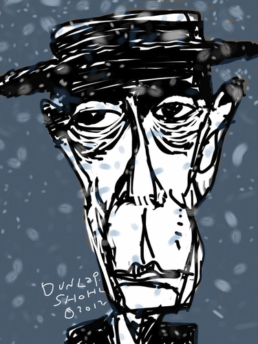 Cartoon: Buster Keaton (medium) by Dunlap-Shohl tagged buster,keaton