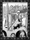 Cartoon: Dance of Death 7 (small) by Dunlap-Shohl tagged dance death tsa airport security