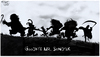 Cartoon: Farewell (small) by Dunlap-Shohl tagged maurice,sendak,ingmar,bergman,wild,things