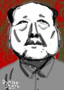 Cartoon: Mao (small) by Dunlap-Shohl tagged mao,caricature,famous,people,afflicted,with,parkinsons,disease