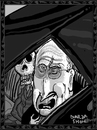 Cartoon: Old Friends (small) by Dunlap-Shohl tagged dance,of,death,cheney,old,friends
