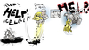 Cartoon: The Scream (small) by Dunlap-Shohl tagged newtgingrich,republican,primary,elephant