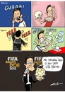 Cartoon: balon de oro (small) by lucholuna tagged balon,de,oro,christinano,ronaldo