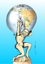 Cartoon: CHILE TERREMOTO (small) by lucholuna tagged haiti,chile