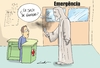 Cartoon: rayo en el cristo redentor (small) by lucholuna tagged brazil,cristo,redentor,rayo