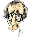 Cartoon: woody allen (small) by lucholuna tagged allen,woody