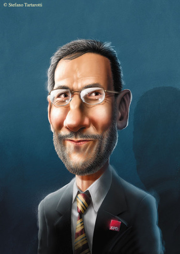 Cartoon: Matthias Platzeck (medium) by tarta tagged matthias,platzeck,caricature