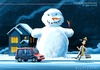 Cartoon: the snowman (small) by tarta tagged snowman,snow,christmas,card