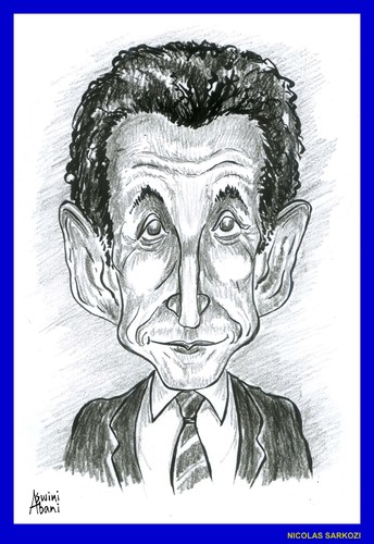 Cartoon: NICOLAS SARCOZY (medium) by Aswini-Abani tagged france,french,president,nicolas,sarcozy,politician,politics,aswini,abani,asabtoons