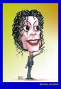 Cartoon: MICHAEL JACKSON (small) by Aswini-Abani tagged michael jackson mj pop popking popstar rock rockstar aswini abani asabtoons