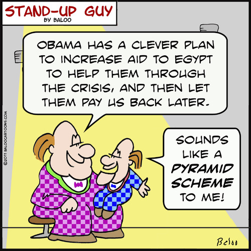 Cartoon: 1aa102SUGpyramid scheme obama eg (medium) by rmay tagged 1aa102sugpyramid,scheme,obama,eg