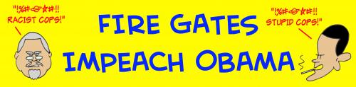 Cartoon: 1fire gates impeach obama (medium) by rmay tagged fire,gates,impeach,obama