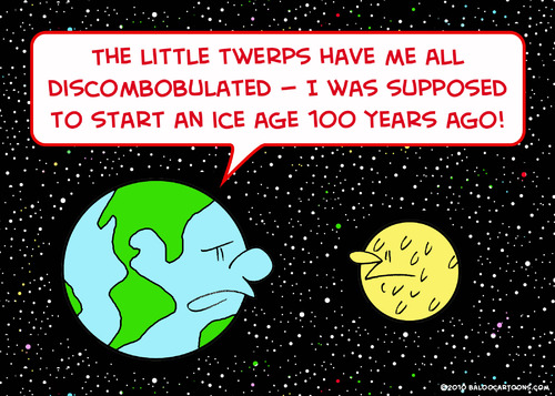 Cartoon: age ice earth moon (medium) by rmay tagged age,ice,earth,moon