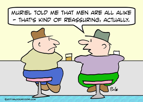 reassure cartoon