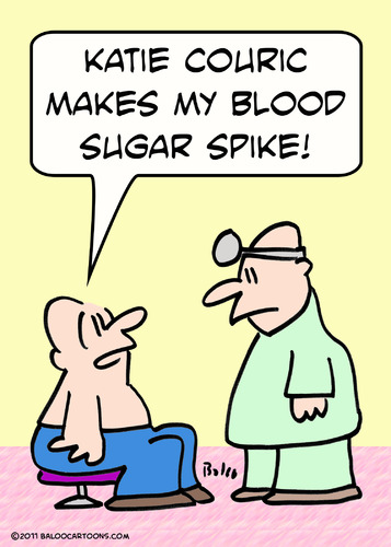 Cartoon: blood sugar spike doctor katie (medium) by rmay tagged sugar,blood,katie,doctor,spike