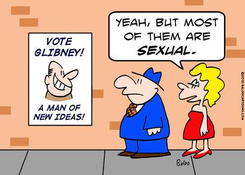 Cartoon: but most sexual ideas vote (medium) by rmay tagged but,most,sexual,ideas,vote