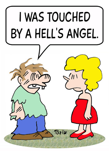 Cartoon: by a hells angel touched (medium) by rmay tagged by,hells,angel,touched