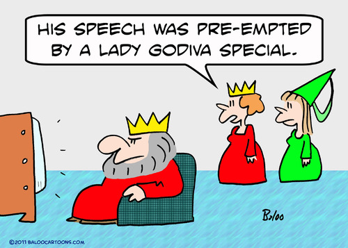 Cartoon: by lady godiva special king quee (medium) by rmay tagged by,lady,godiva,special,king,quee