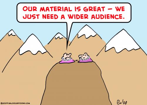 Cartoon: guru wider audience (medium) by rmay tagged guru,wider,audience