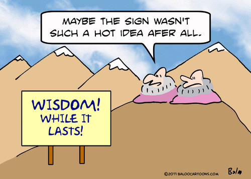 Idea gurus wisdom lasts By rmay | Religion Cartoon | TOONPOOL