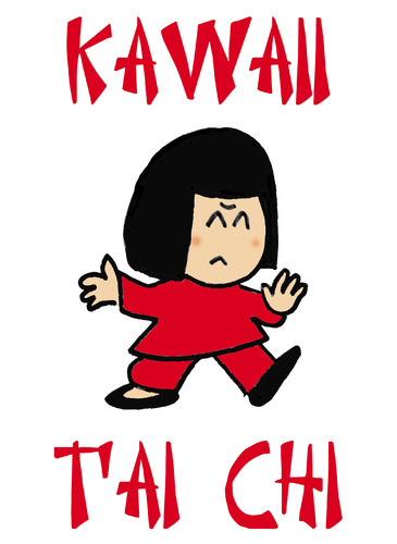 Cartoon: Kawaii tai chi (medium) by rmay tagged kawaii,tai,chi,martial,arts
