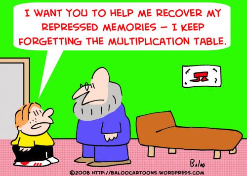 Cartoon: PSYCHIATRIST MULTIPLICATION (medium) by rmay tagged psychiatrist,multiplication,kids,repressed,memories
