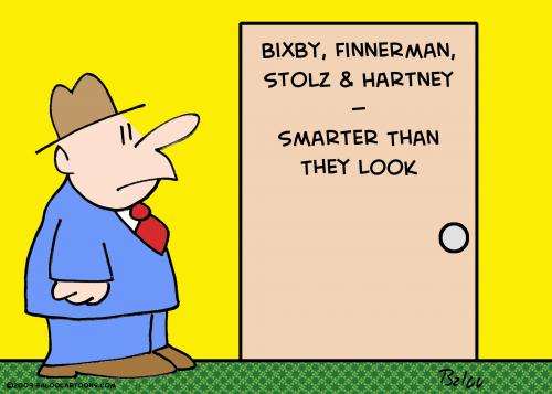 Cartoon: smarter than look business (medium) by rmay tagged smarter,than,look,business