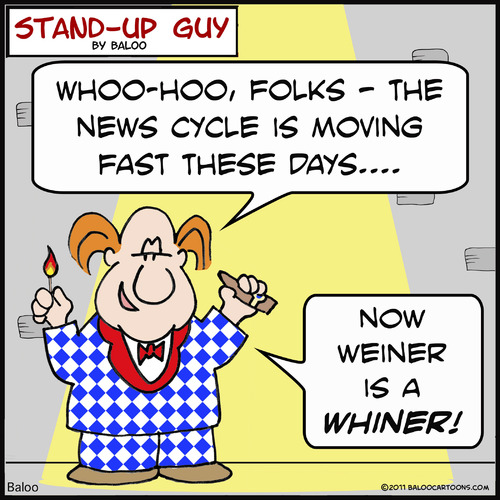 Cartoon: sugwhiner weiner (medium) by rmay tagged sugwhiner,weiner